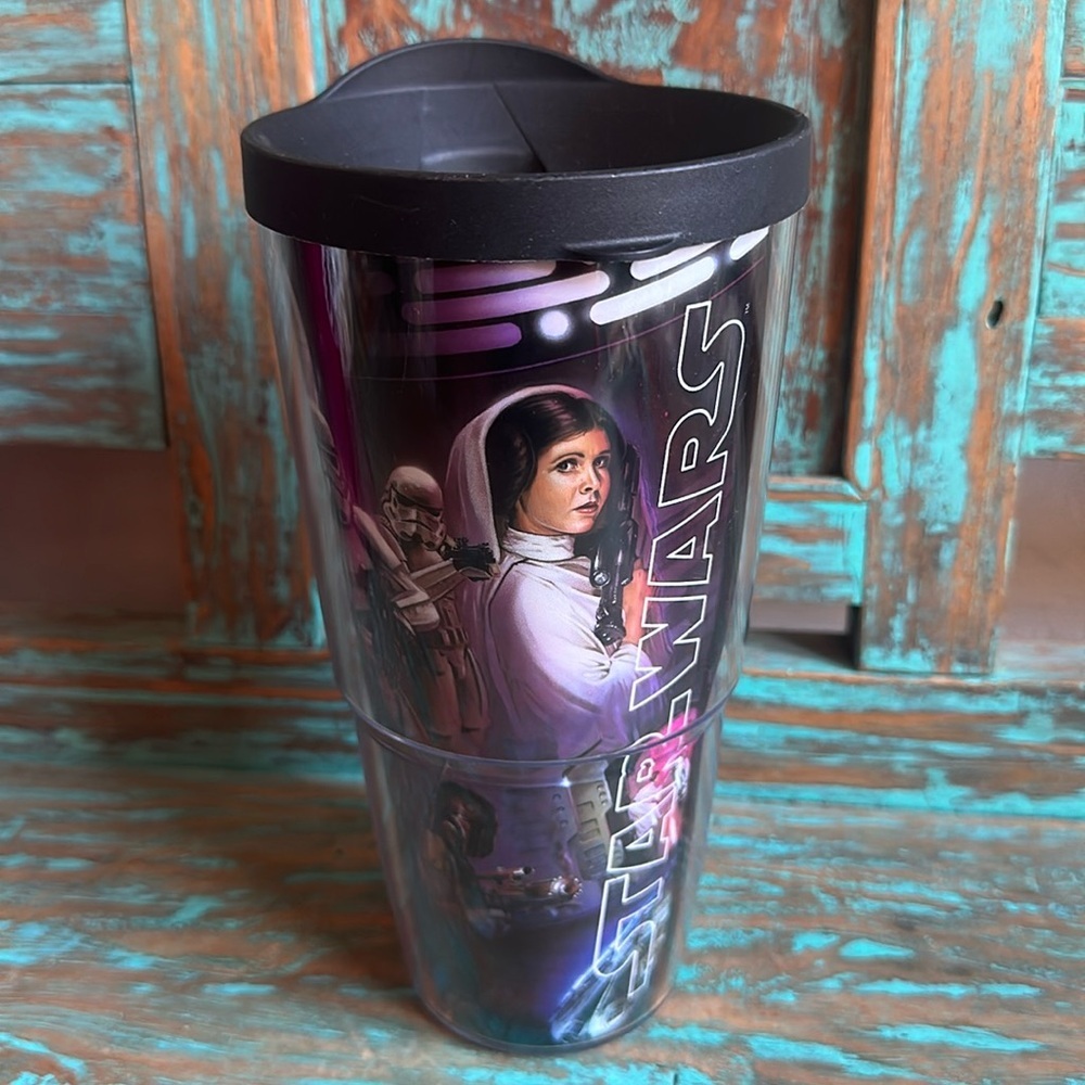 Star Wars Collage 24oz Tervis Insulated Tumbler With Lid Made in USA
